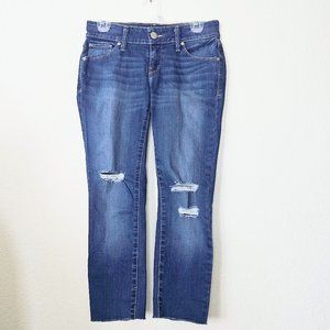 NWOT GUESS Denim Jean Capri Women's Medium Rise Skinny Emma Fit 30 x 23.5